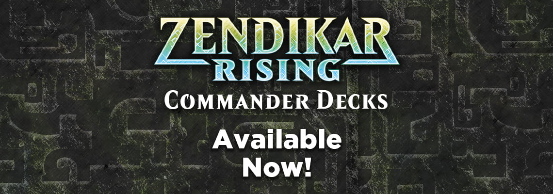 Zendikar Rising Commander Decks Available Now